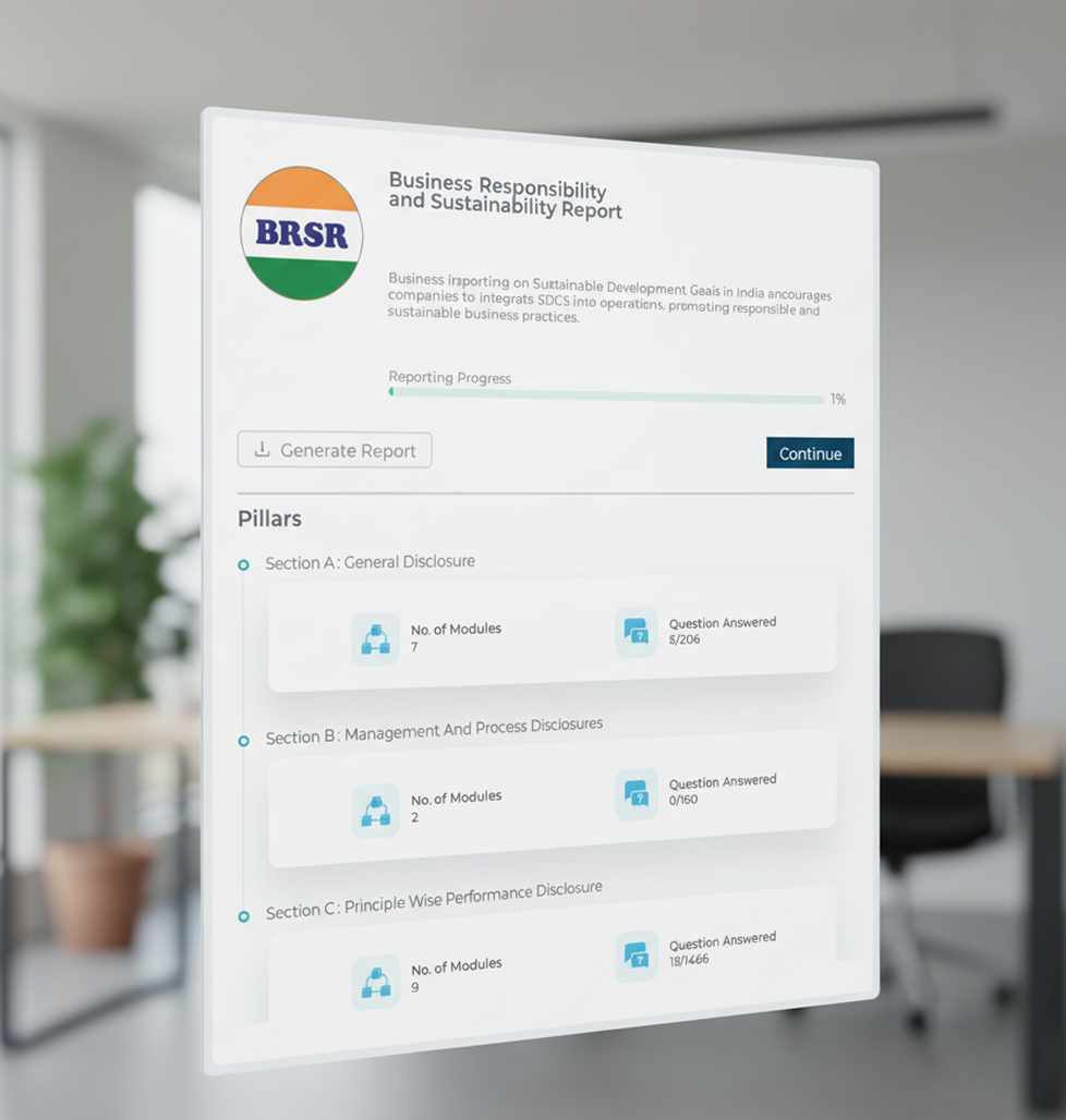 Bharat Carbon BRSR ESG disclosure platform